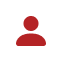 red icon of person silhouette 