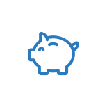 Piggy bank icon