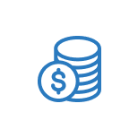 Stack of coins icon