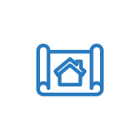 Home blueprint icon