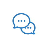 Chat bubbles icon